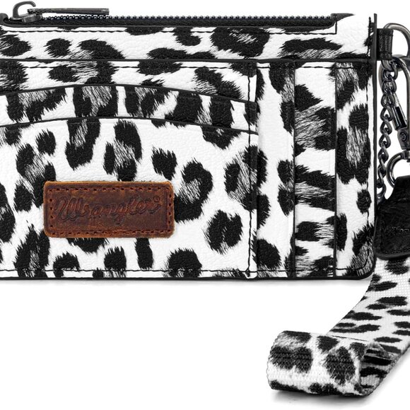 X Wrangler Credit Card Holders Keychain Wallet Wristlet Small Women's Wallet Sli - Picture 1 of 6